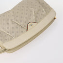 GUCCI Micro GG Supreme Schoudertas Canvas Leer 4-delig Zwart Beige Auth gh1007-5