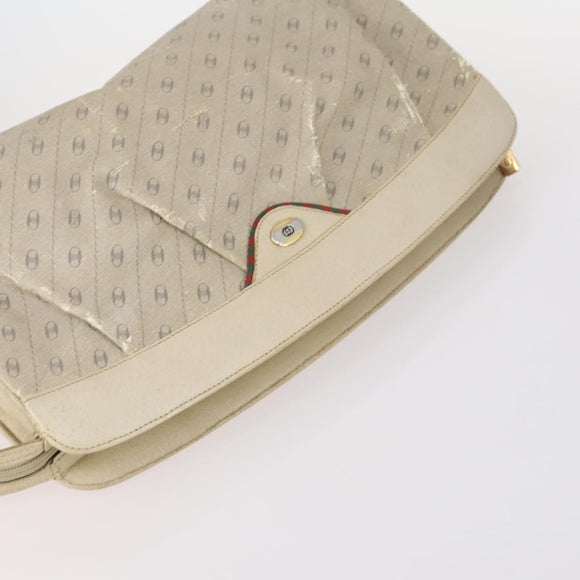 GUCCI Micro GG Supreme Schoudertas Canvas Leer 4-delig Zwart Beige Auth gh1007