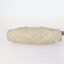 GUCCI Micro GG Supreme Schoudertas Canvas Leer 4-delig Zwart Beige Auth gh1007-6