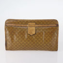 Salvatore Ferragamo Celine Hand Bag Leather 3Set Beige Black Auth gh1011-10