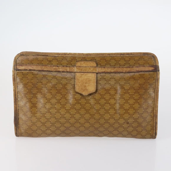 Salvatore Ferragamo Celine Handtas Leer 3Delig Beige Zwart Auth gh1011