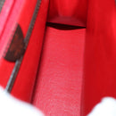 Salvatore Ferragamo Celine Hand Bag Leather 3Set Beige Black Auth gh1011-23