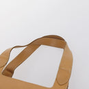 Salvatore Ferragamo Celine Hand Bag Leather 3Set Beige Black Auth gh1011-6