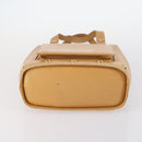 Salvatore Ferragamo Celine Hand Bag Leather 3Set Beige Black Auth gh1011-7