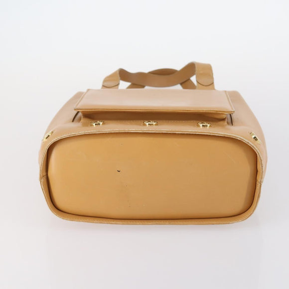 Salvatore Ferragamo Celine Handtas Leer 3Delig Beige Zwart Auth gh1011