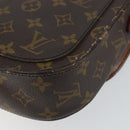 LOUIS VUITTON Monogram Saint Cloud GM Shoulder Bag M51242 LV Auth gh1012-17