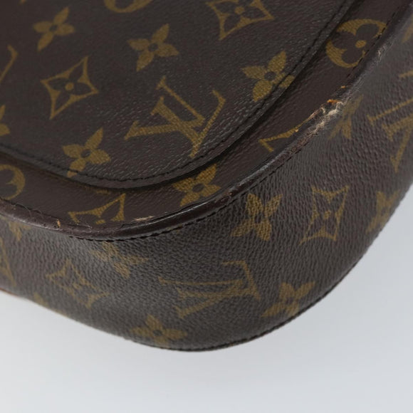 LOUIS VUITTON Monogram Saint Cloud GM Shoulder Bag M51242 LV Auth gh1012