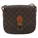 LOUIS VUITTON Monogram Saint Cloud GM Shoulder Bag M51242 LV Auth gh1012-13
