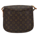 LOUIS VUITTON Monogram Saint Cloud GM Shoulder Bag M51242 LV Auth gh1012-2