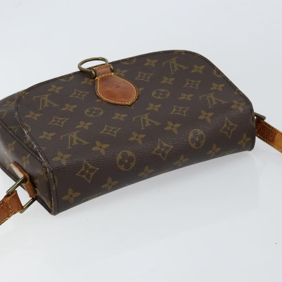LOUIS VUITTON Monogram Saint Cloud GM Shoulder Bag M51242 LV Auth gh1012