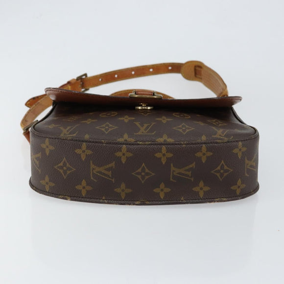 LOUIS VUITTON Monogram Saint Cloud GM Shoulder Bag M51242 LV Auth gh1012