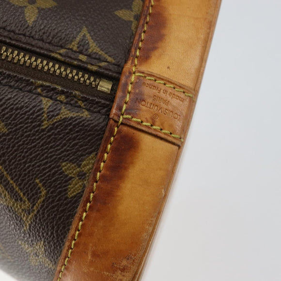 LOUIS VUITTON Monogram Alma Hand Bag M51130 LV Auth gh1013