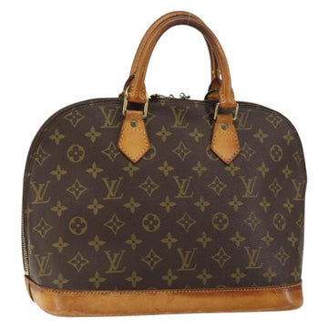 LOUIS VUITTON Monogram Alma Hand Bag M51130 LV Auth gh1013