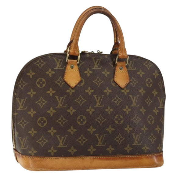 LOUIS VUITTON Monogram Alma Hand Bag M51130 LV Auth gh1013