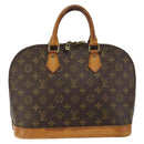 LOUIS VUITTON Monogram Alma Hand Bag M51130 LV Auth gh1013-2