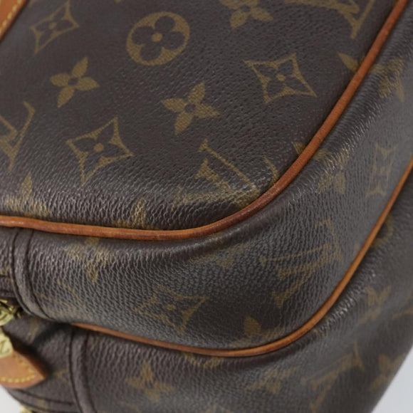 LOUIS VUITTON Monogram Reporter PM Shoulder Bag M45254 LV Auth gh1014
