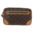LOUIS VUITTON Monogram Marly Dragonne GM Clutch Bag M51825 LV Auth gh1016-13