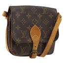 LOUIS VUITTON Monogram Cartouchiere PM Shoulder Bag M51254 LV Auth gh1018-1