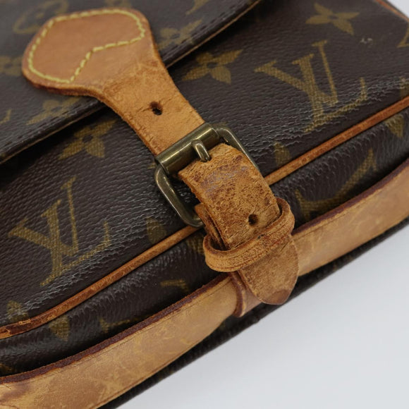 LOUIS VUITTON Monogram Cartouchiere PM Shoulder Bag M51254 LV Auth gh1018
