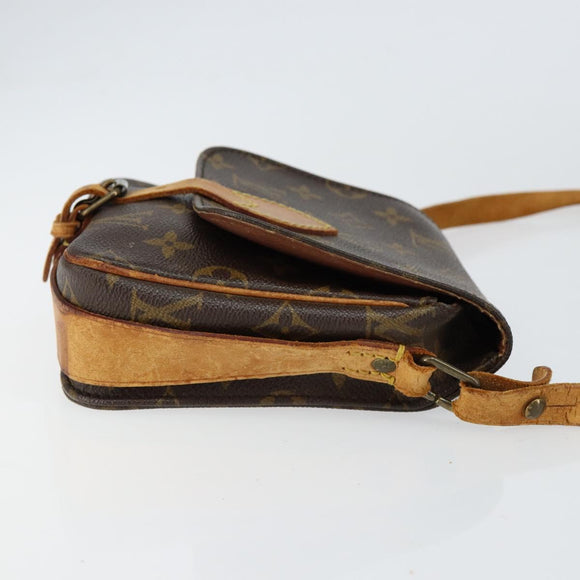 LOUIS VUITTON Monogram Cartouchiere PM Shoulder Bag M51254 LV Auth gh1018