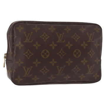 LOUIS VUITTON Monogram Trousse Toilette 23 Clutch Bag M47524 LV Auth gh1021