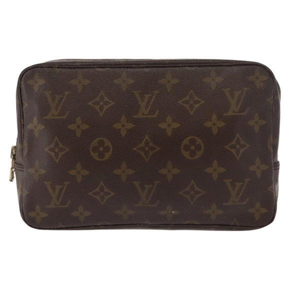 LOUIS VUITTON Monogram Trousse Toilette 23 Clutch Bag M47524 LV Auth gh1021