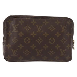 LOUIS VUITTON Monogram Trousse Toilette 23 Clutch Bag M47524 LV Auth gh1021 - 0