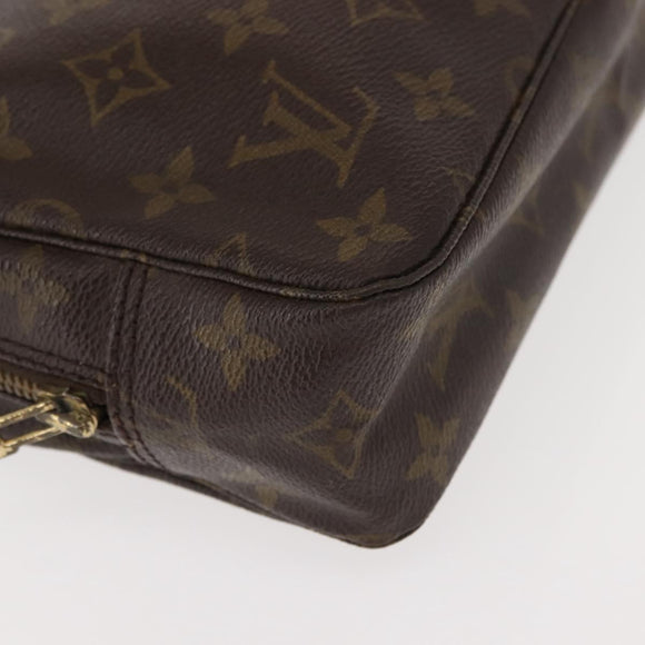 LOUIS VUITTON Monogram Trousse Toilette 23 Clutch Bag M47524 LV Auth gh1021