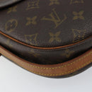 LOUIS VUITTON Monogram Jeune Fille GM Shoulder Bag M51225 LV Auth gh1022-15