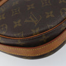 LOUIS VUITTON Monogram Jeune Fille GM Shoulder Bag M51225 LV Auth gh1022-17