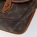LOUIS VUITTON Monogram Gibeciere MM Shoulder Bag M42247 LV Auth gh1024-16
