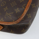 LOUIS VUITTON Monogram Gibeciere MM Shoulder Bag M42247 LV Auth gh1024-19