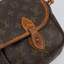 LOUIS VUITTON Monogram Gibeciere MM Shoulder Bag M42247 LV Auth gh1024-20