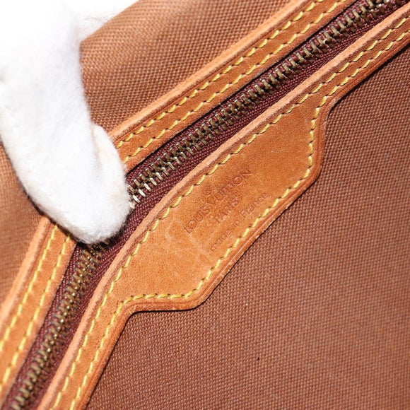 LOUIS VUITTON Monogram Gibeciere MM Shoulder Bag M42247 LV Auth gh1024