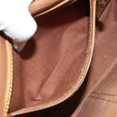 LOUIS VUITTON Monogram Gibeciere MM Shoulder Bag M42247 LV Auth gh1024-25