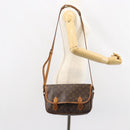 LOUIS VUITTON Monogram Gibeciere MM Shoulder Bag M42247 LV Auth gh1024-27