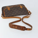 LOUIS VUITTON Monogram Gibeciere MM Shoulder Bag M42247 LV Auth gh1024-6