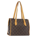 LOUIS VUITTON Monogram Popincourt Haut Hand Bag M40007 LV Auth gh1025-1