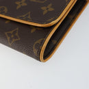 LOUIS VUITTON Monogram Pochette Twin GM Shoulder Bag M51852 LV Auth gh1026-15