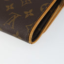 LOUIS VUITTON Monogram Pochette Twin GM Shoulder Bag M51852 LV Auth gh1026-17