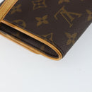 LOUIS VUITTON Monogram Pochette Twin GM Shoulder Bag M51852 LV Auth gh1026-18
