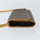 LOUIS VUITTON Monogram Pochette Twin GM Shoulder Bag M51852 LV Auth gh1026-4