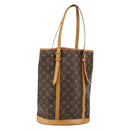 LOUIS VUITTON Monogram Bucket GM Shoulder Bag M42236 LV Auth gh1032-1