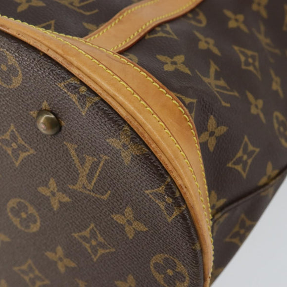LOUIS VUITTON Monogram Bucket GM Shoulder Bag M42236 LV Auth gh1032