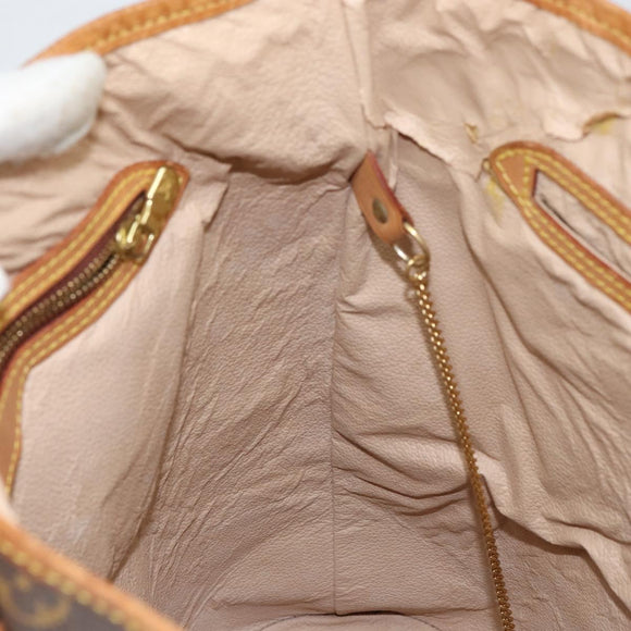 LOUIS VUITTON Monogram Bucket GM Shoulder Bag M42236 LV Auth gh1032
