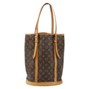 LOUIS VUITTON Monogram Bucket GM Shoulder Bag M42236 LV Auth gh1032-13