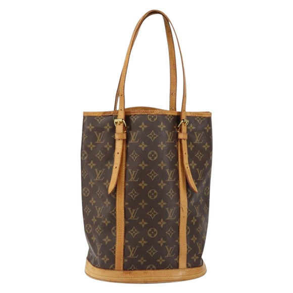 LOUIS VUITTON Monogram Bucket GM Shoulder Bag M42236 LV Auth gh1032