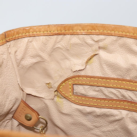 LOUIS VUITTON Monogram Bucket GM Shoulder Bag M42236 LV Auth gh1032