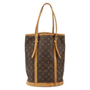 LOUIS VUITTON Monogram Bucket GM Shoulder Bag M42236 LV Auth gh1032-2