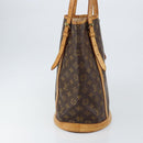 LOUIS VUITTON Monogram Bucket GM Shoulder Bag M42236 LV Auth gh1032-3